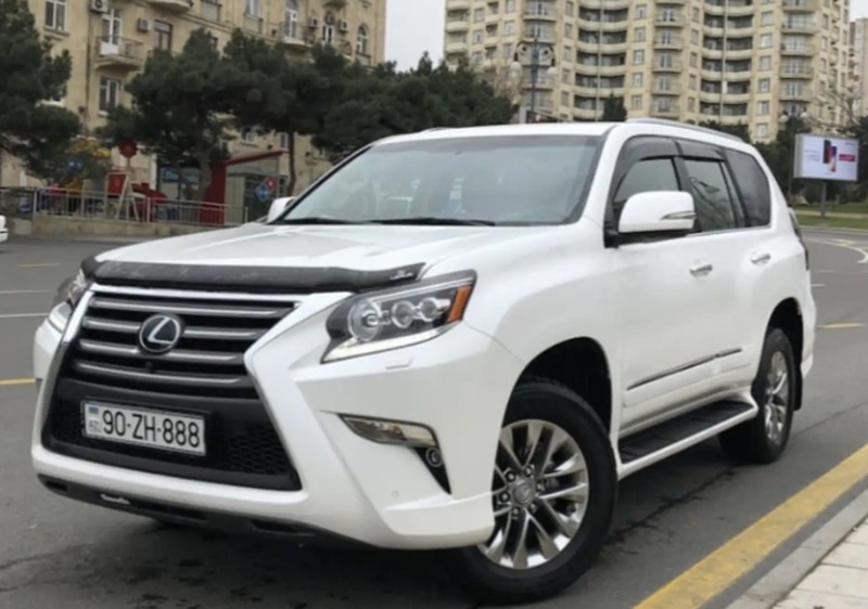 Спойлер на капот Lexus GX 460